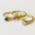 18ct. Gold & Diamond/ Sapphire rings