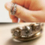 Infinity ring set