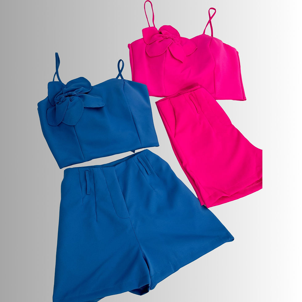 Miniatura: Conjunto Cropped e short