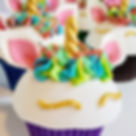 Fondant unicorn cupcakes