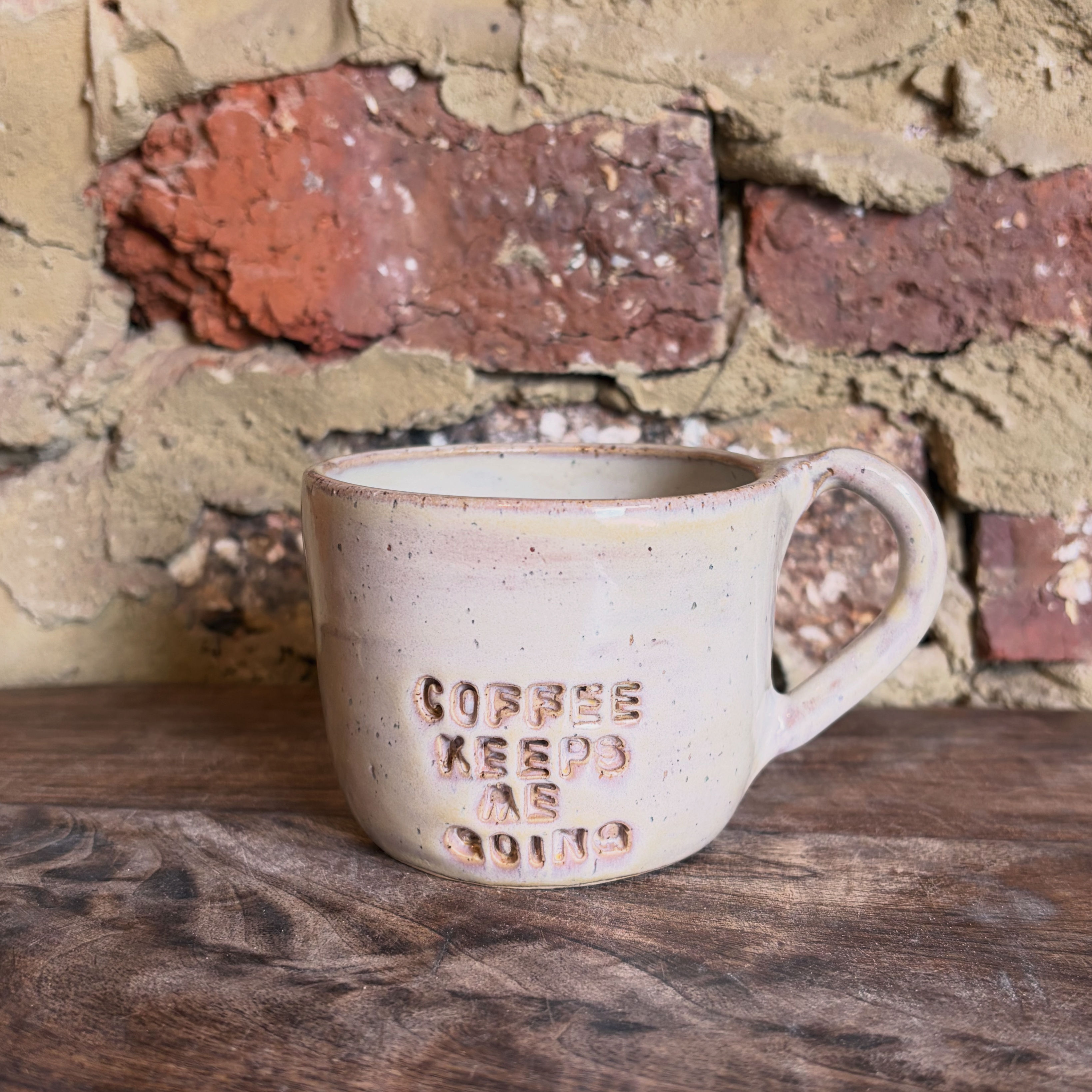 Mok “Coffee keeps me going”