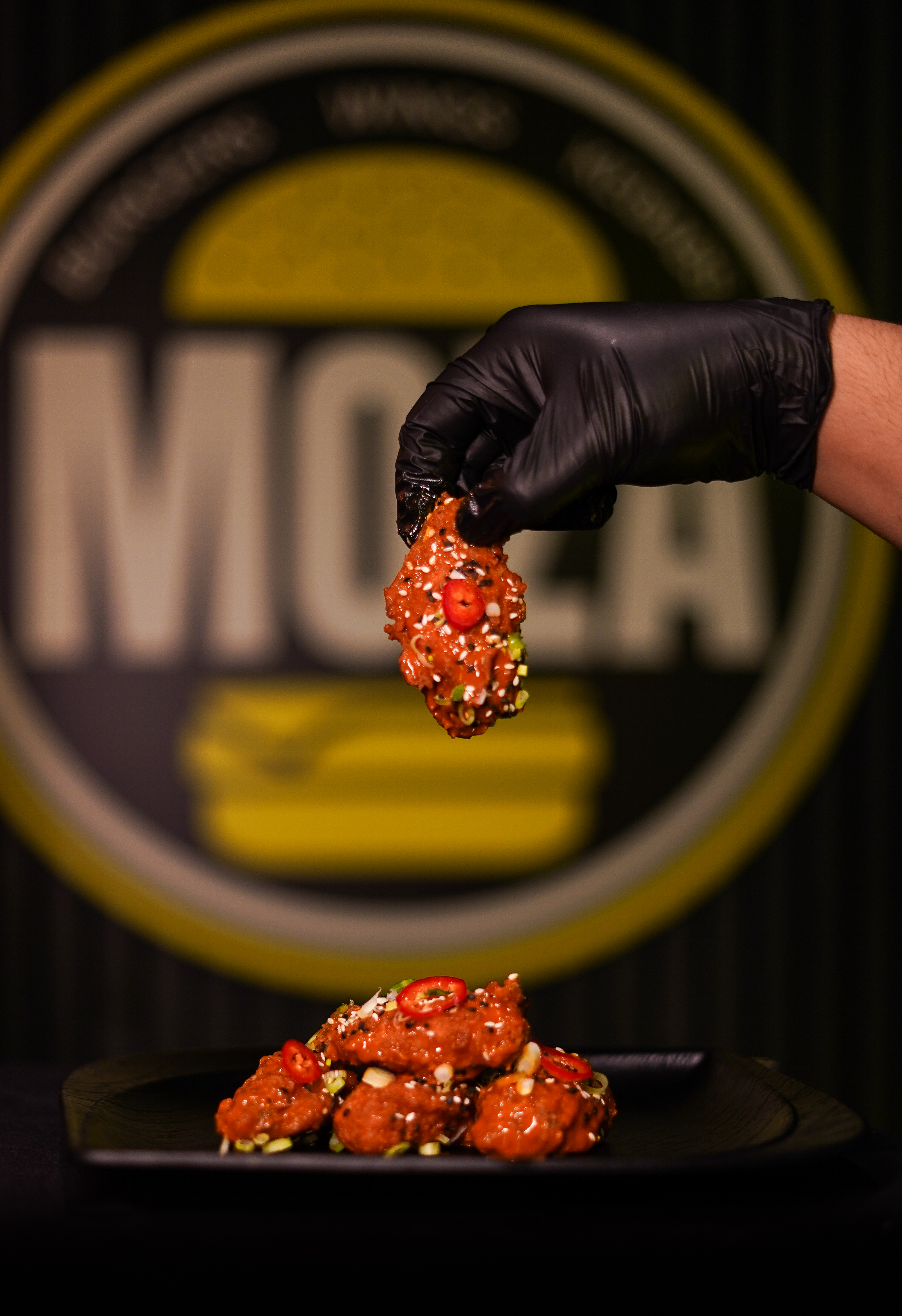 Arranged Food and Objects