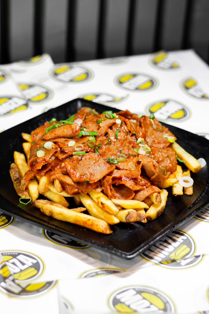 Arranged Food and Objects