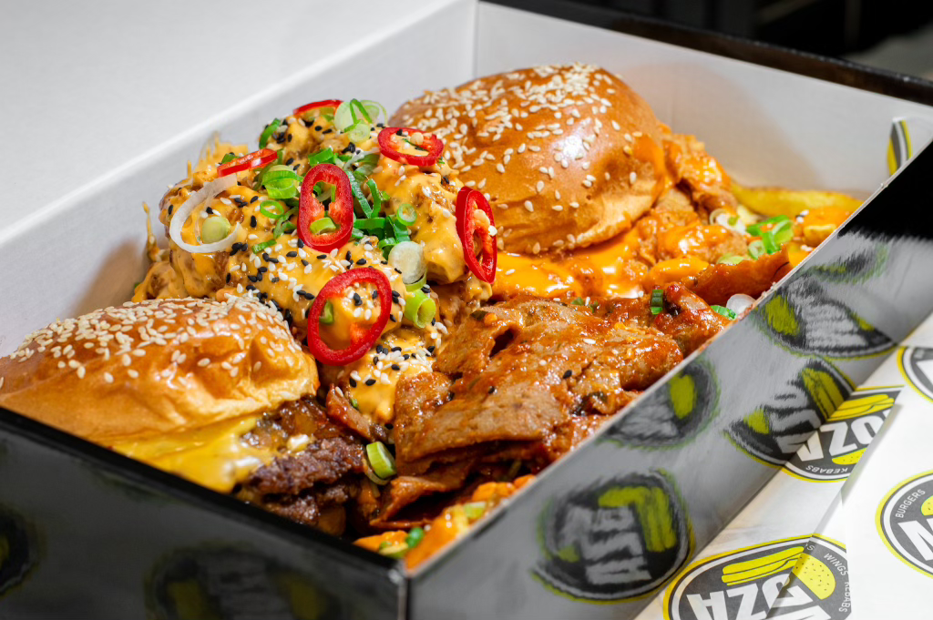 Arranged Food and Objects