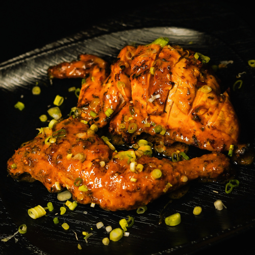 Arranged Food and Objects