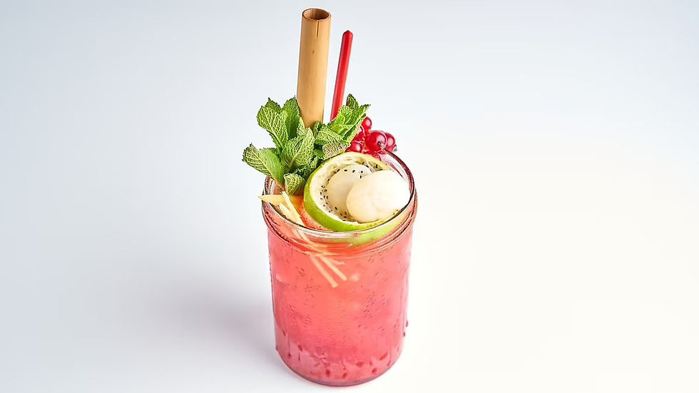 Arranged Food and Objects