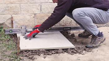 Laying Outdoor Porcelain Tiles