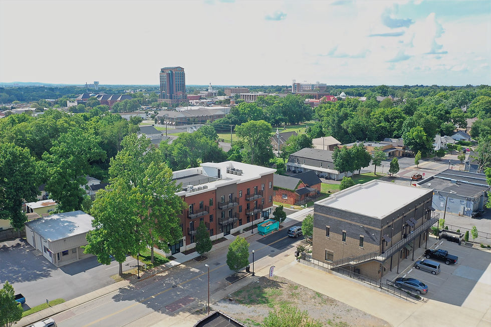 mixed use development in downtown murfreesboro built by Vision Building Group, a top choice for general contractor in murfreesboro
