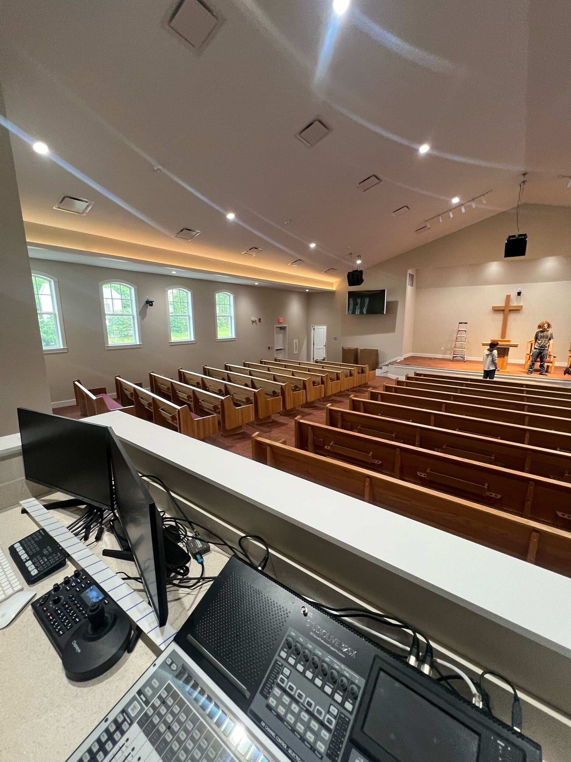 Nashville Chin Baptist Church in Nashville, Tennessee — construction progress