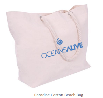 Oceans Alive Paradise Cotton Beach Bag