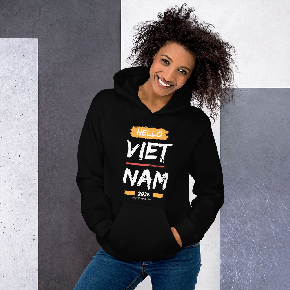 Hello Vietnam -Unisex Hoodie