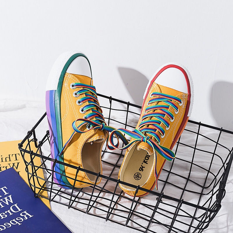 Thumbnail: Women's Canvas Sneakers 2019 Autumn Casual Flat Shoes
