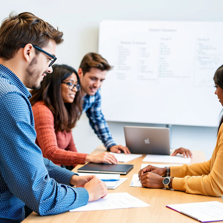 Team conducting Backlog Refinement session