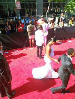 Omarion and Apryl Jones