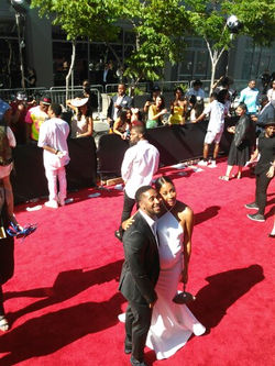 Omarion and Apryl Jones