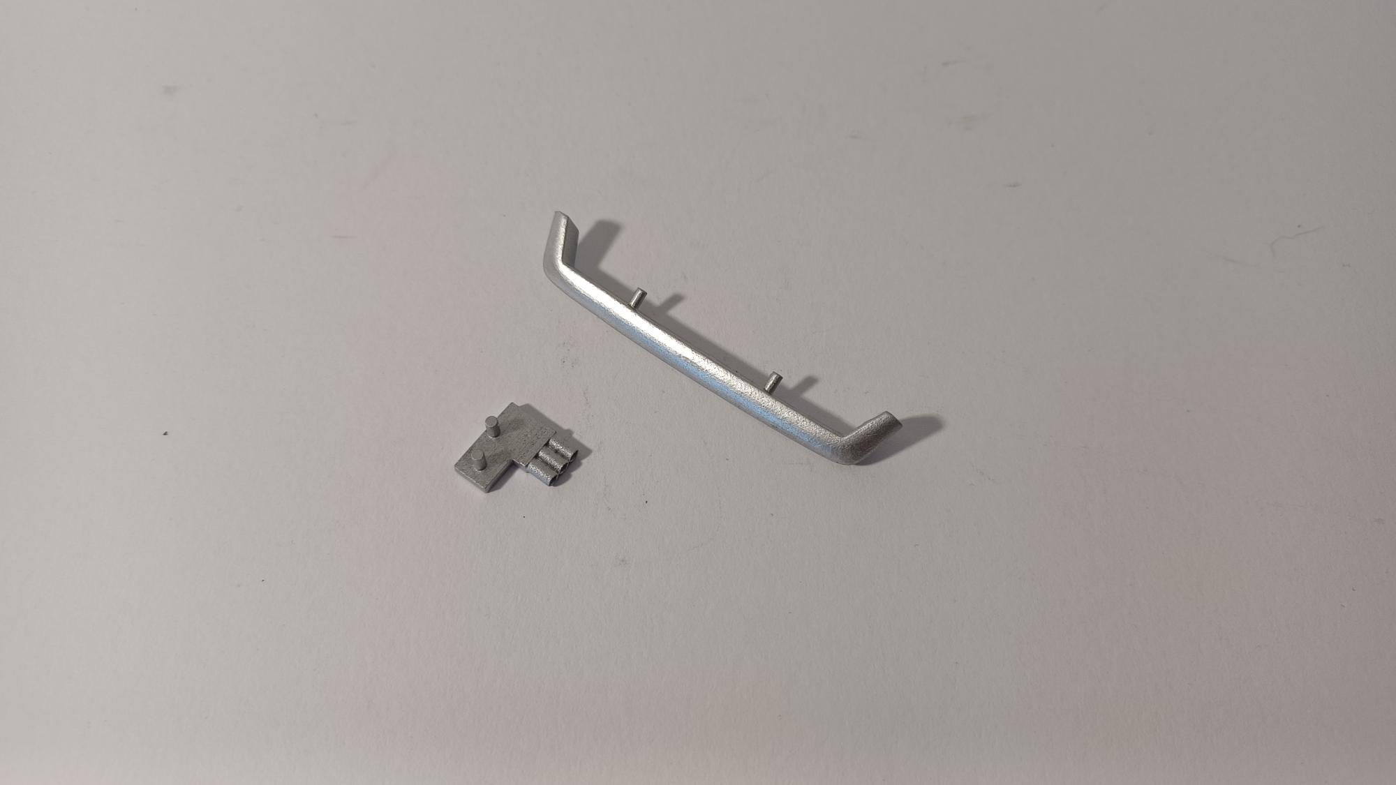 Parachoques + escapes Mercedes C-111 scalextric