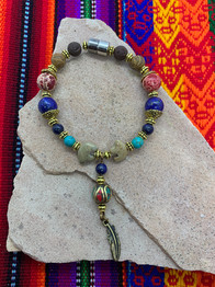 Turquoise Bear 4 - $65