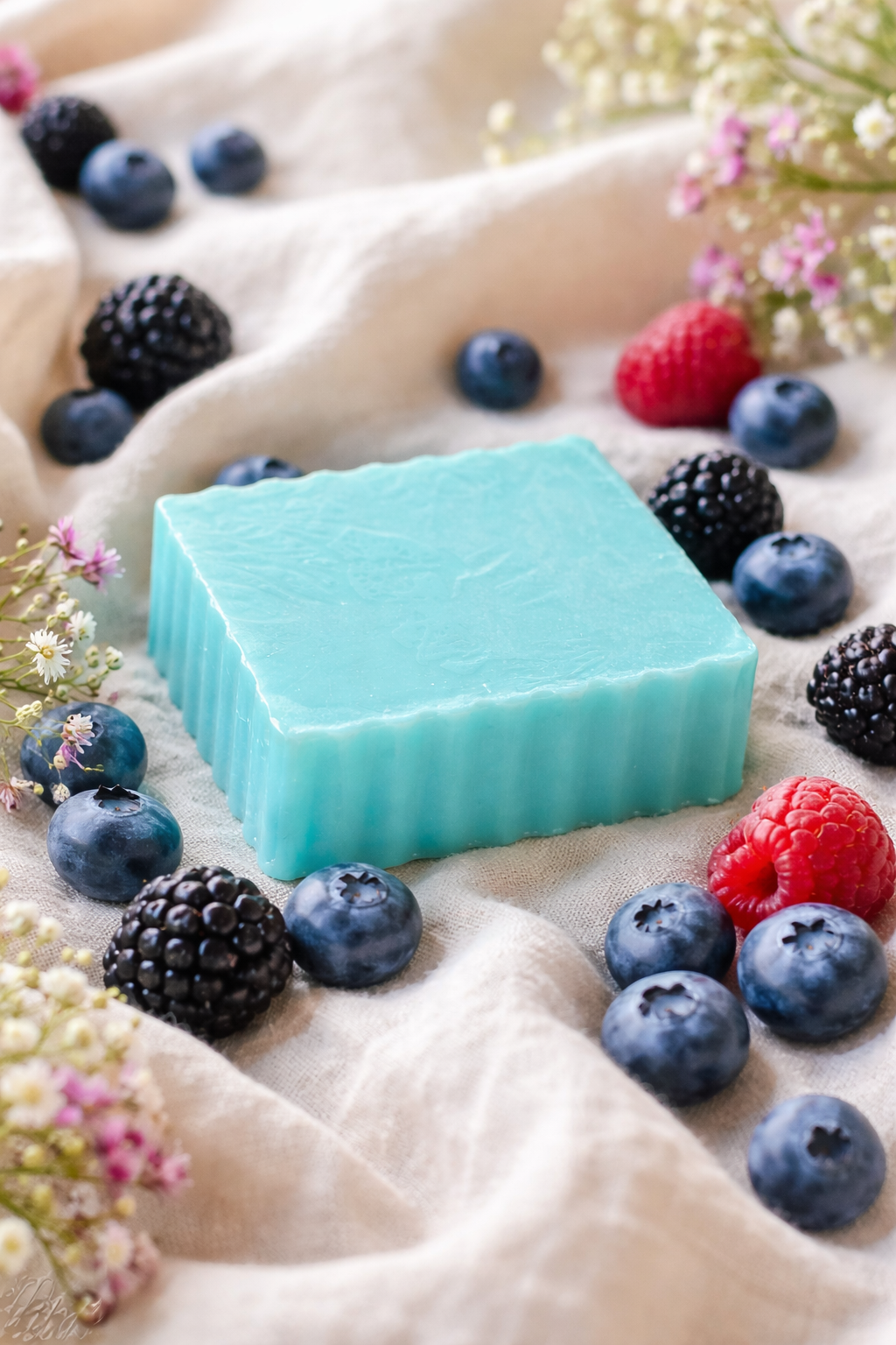blueberry soap