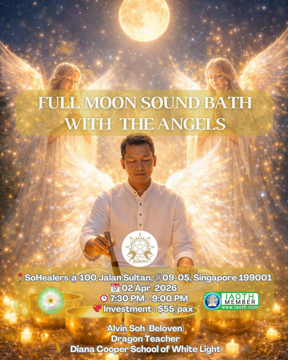 Full Moon Sound Bath with the Angels - Apr