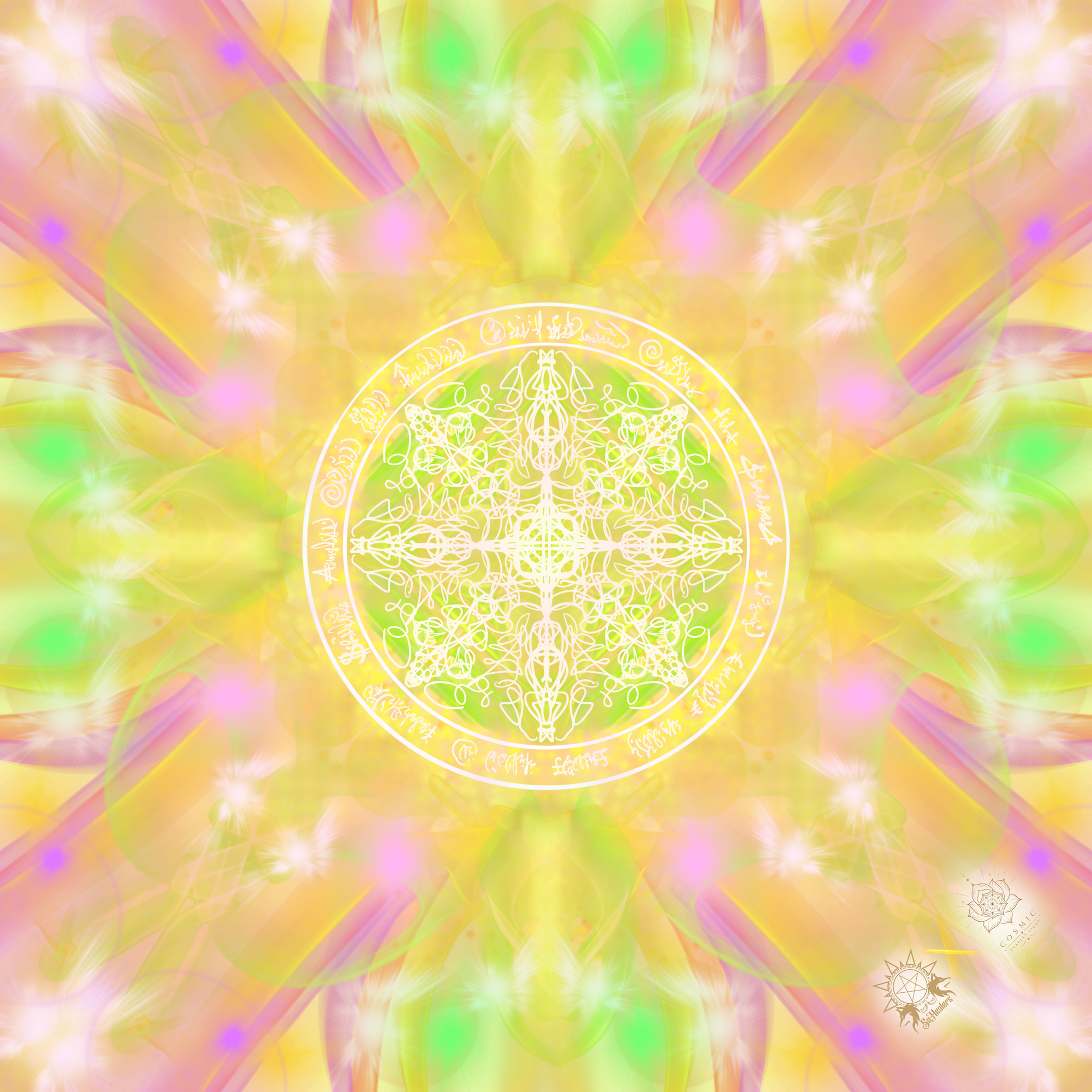 Money Reiki Scarf (Available at Cosmic Scarlet Light)