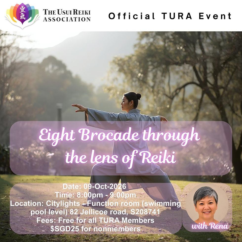 Eight Brocade through the lens of Reiki