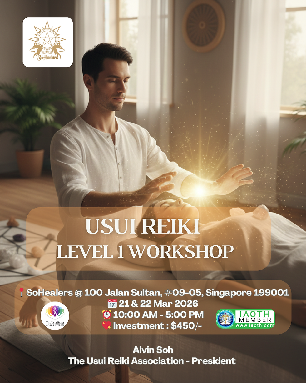 Usui Reiki Level 1 Workshop  - Mar