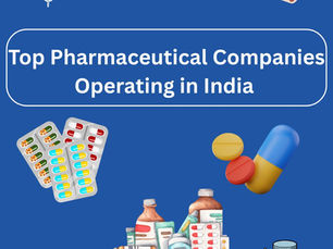Top Pharmaceutical Companies Operating in India 