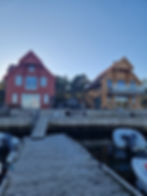 Feriehaus mit Bootssteg