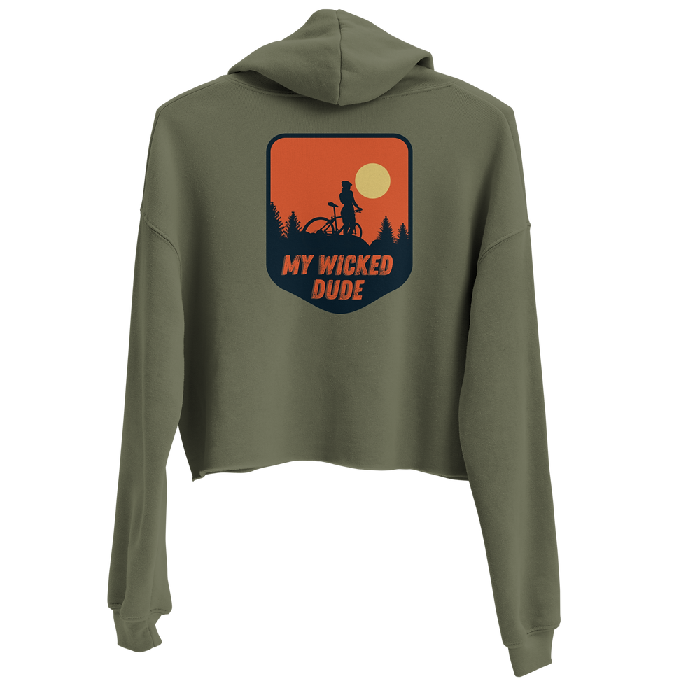 Thumbnail: Biker Crop Hoodie