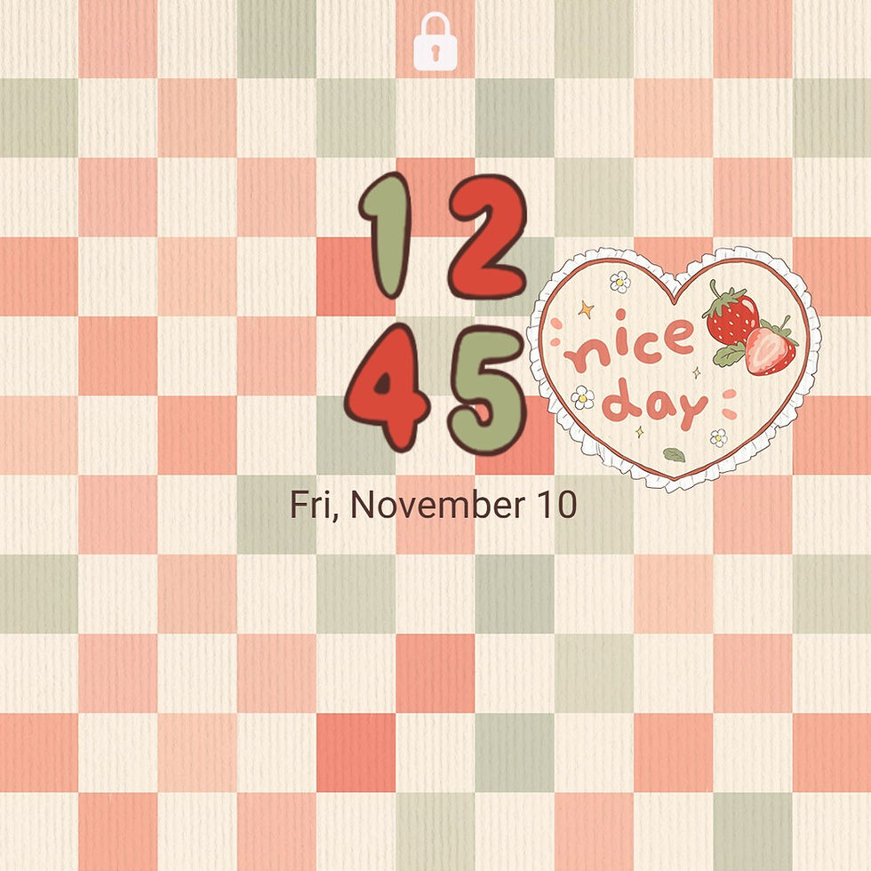 Thumbnail: Nice Day ♥ Sweet Strawberry And Cute Heart