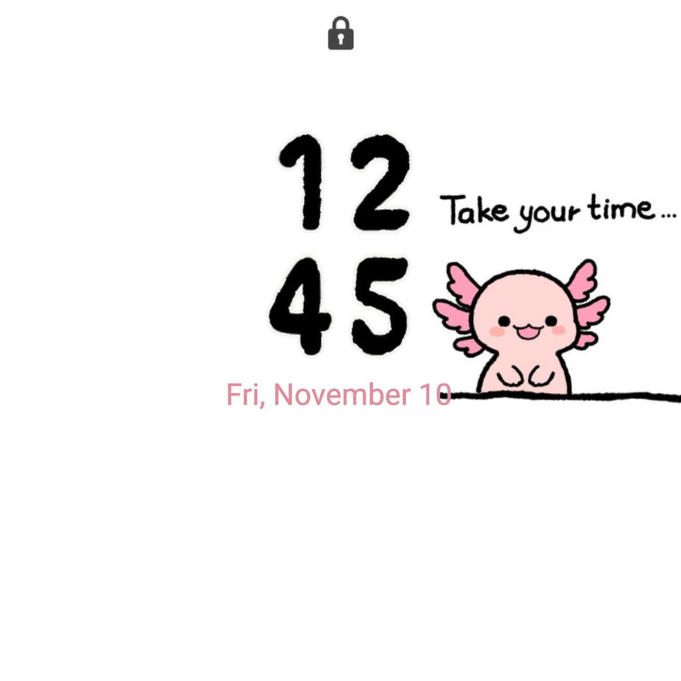 縮圖：Take Your Time ♥ Kawaii Pink Axolot| Axoru Moments