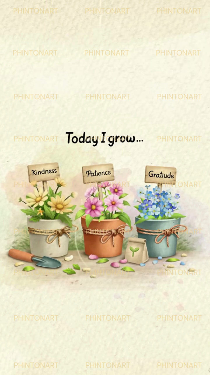 섬네일: Animated Little Garden Of Kindness, Patience & Gratitude (Video)