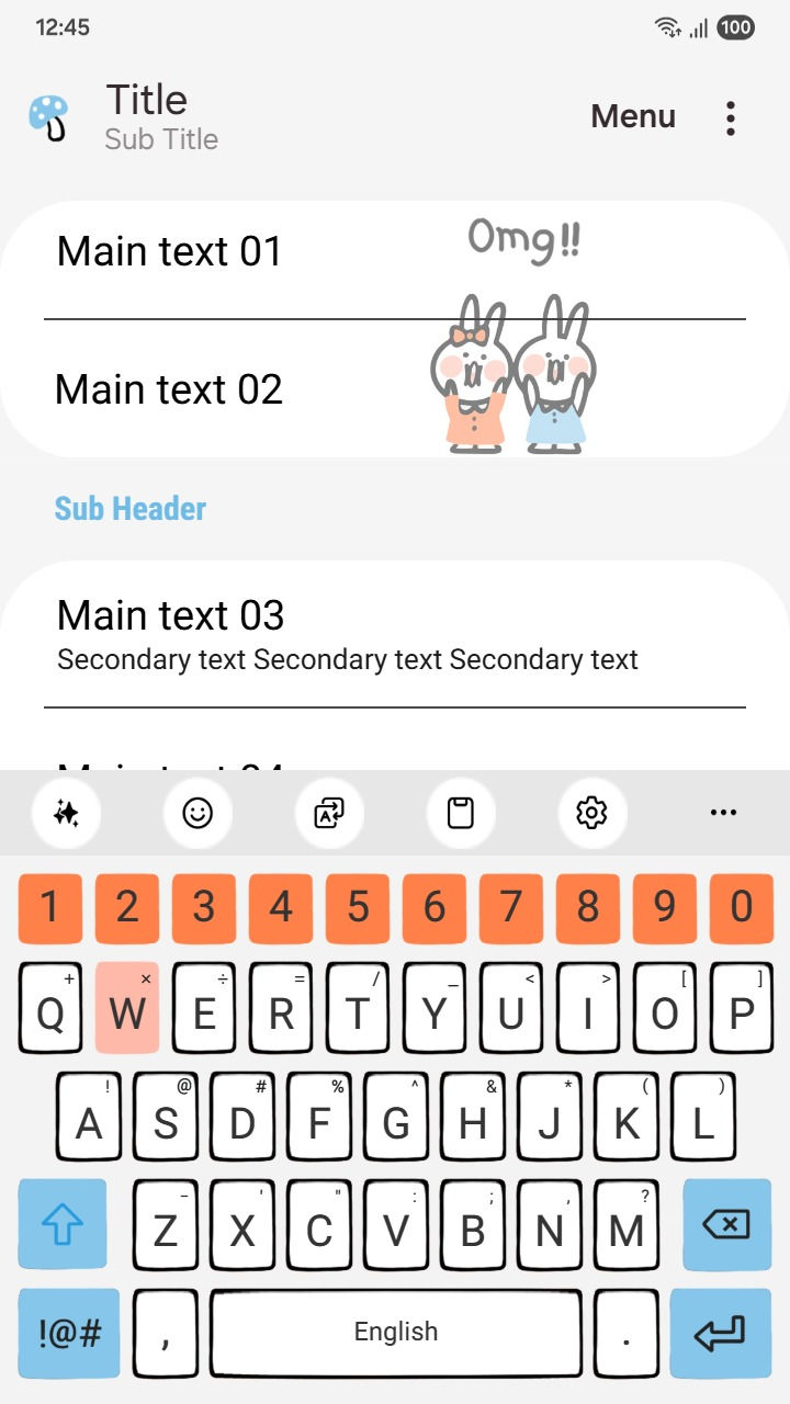 縮圖：Cute Bunnies Drawing - OMG!!
