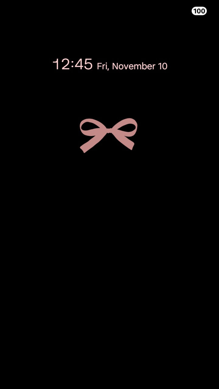 Thumbnail: Cute Bunny And Pink Ribbon