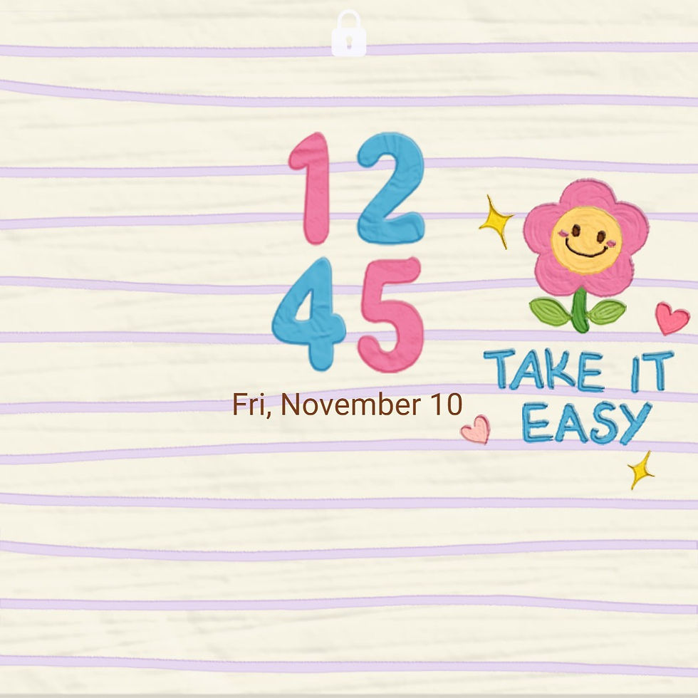 縮圖：Take It Easy - Happy Flower Smiley Face