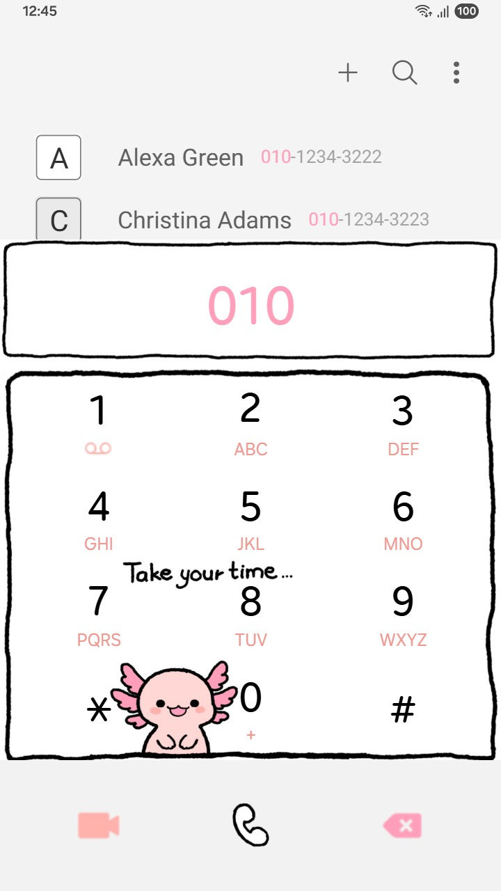縮圖：Take Your Time ♥ Kawaii Pink Axolot| Axoru Moments