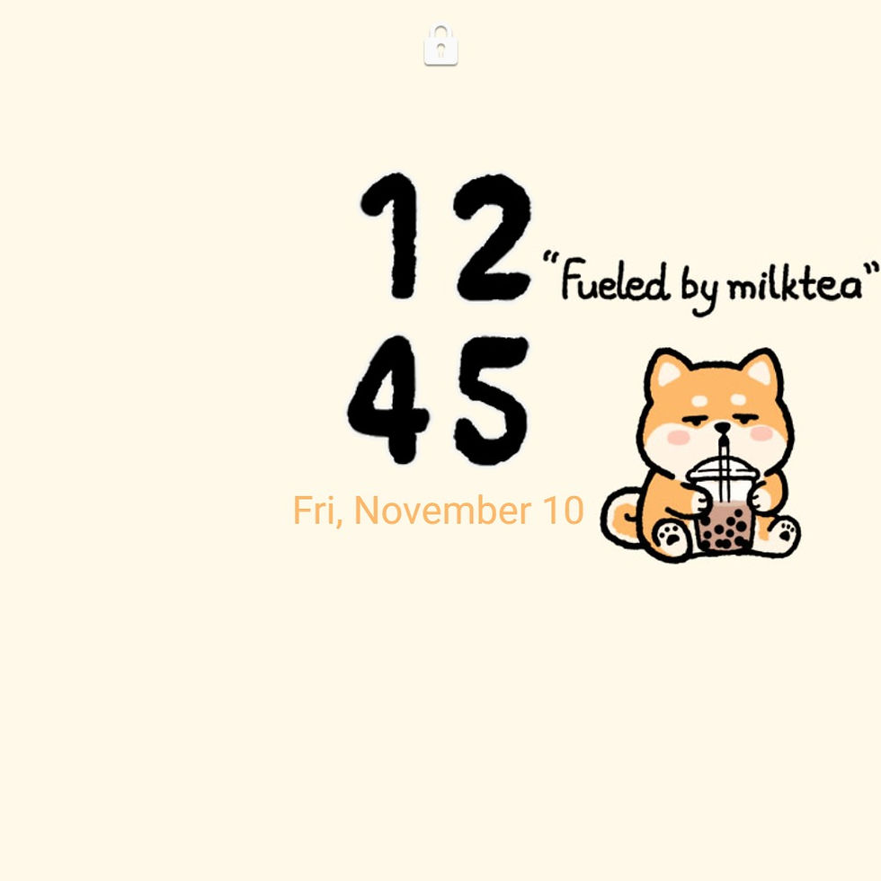 縮圖：Cute Shiba Fueled By Milktea | Kawaii Life Series