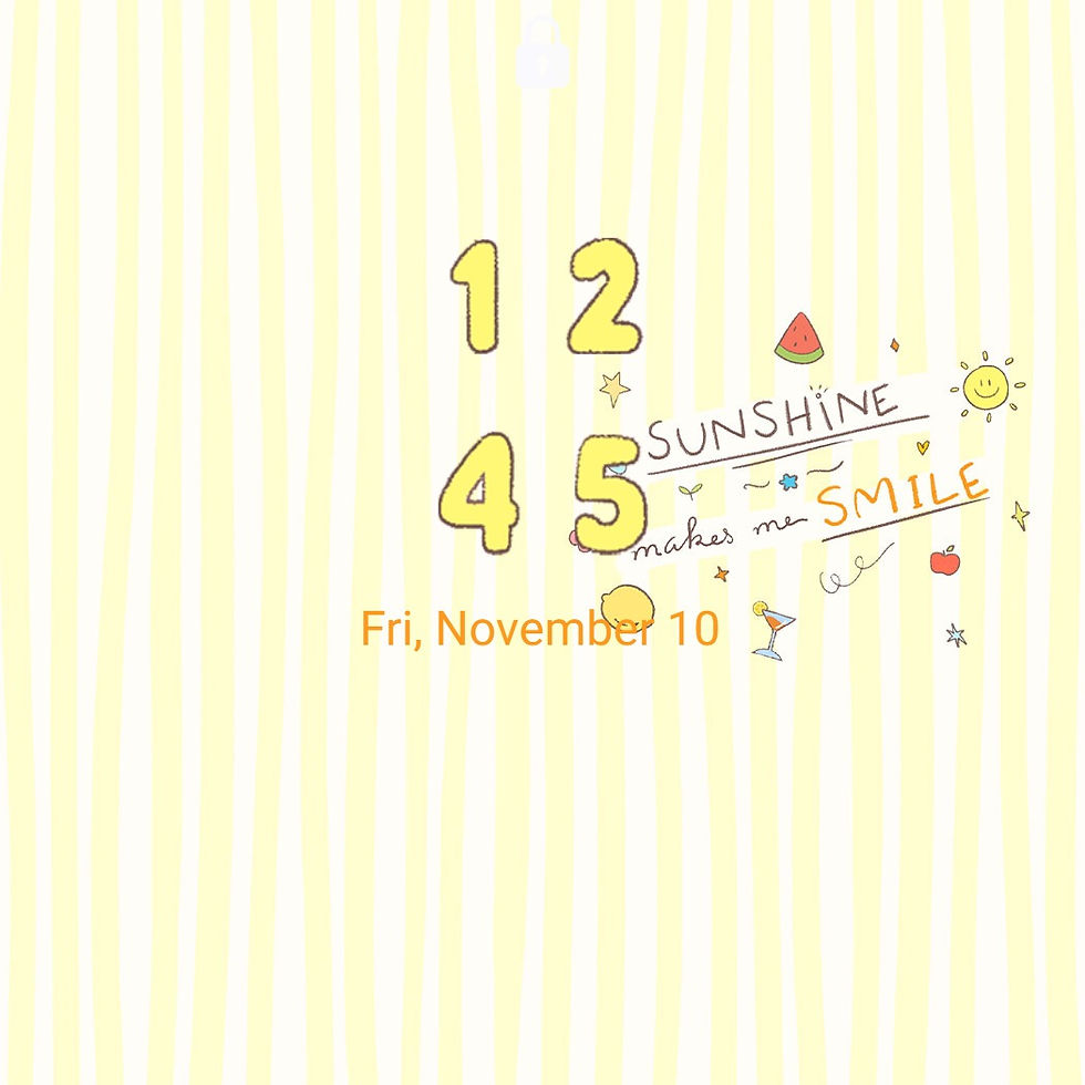 縮圖：Cute Doodles Summer ♥ Sunshine Makes Me Smile