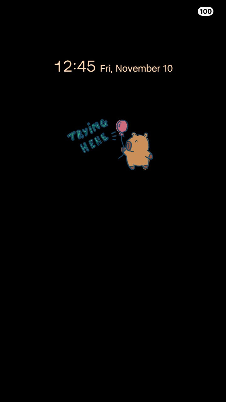 縮圖：Capybara Funny Notebook - Busy Doing Nothing