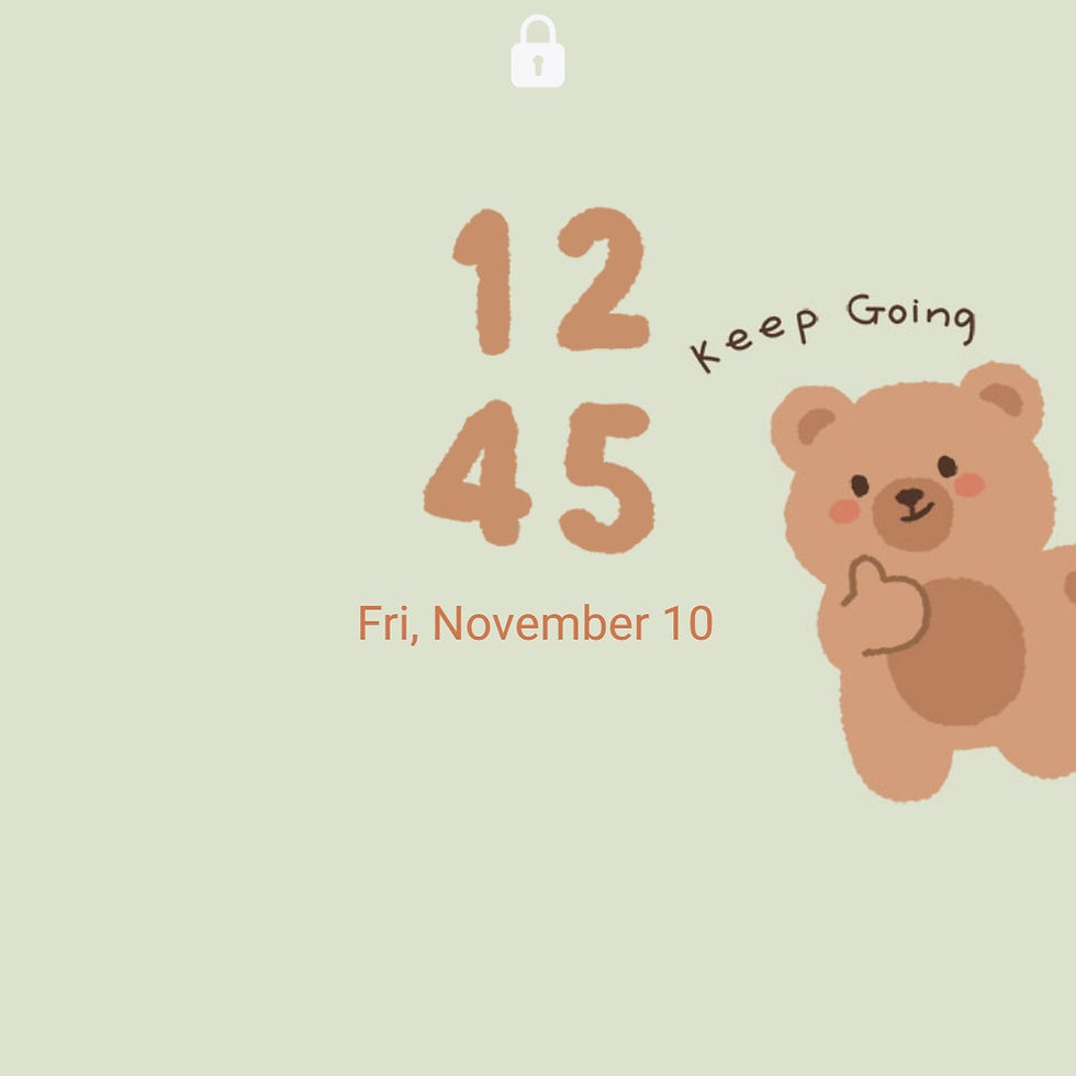 縮圖：Cute Brown Bear Keep Going