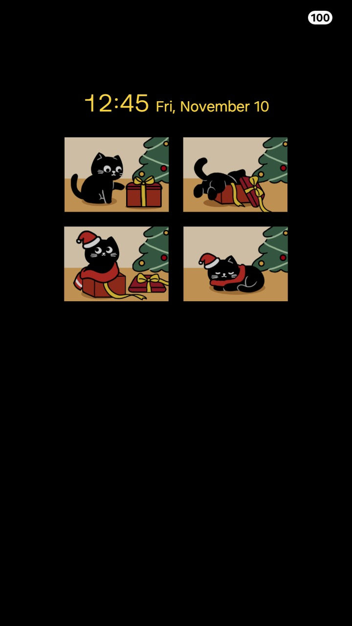 Thumbnail: Little Christmas Of Black Cat | Miiro Vibes