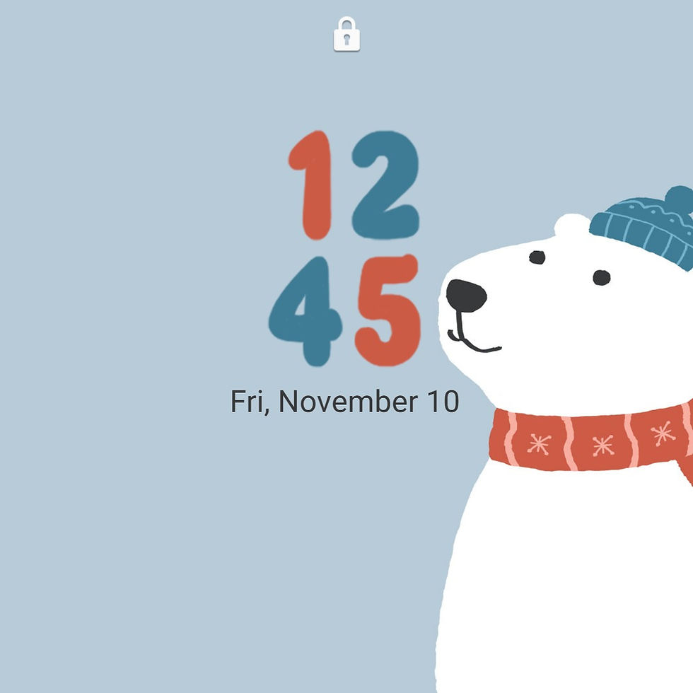 縮圖：Cozy Polar Bear | Kawaii Life Series