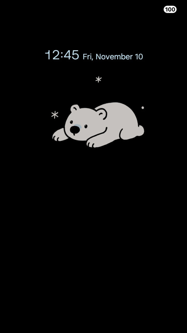 縮圖：Cute Polar Bear ♥ Cozy Winter Mood | Kawaii Life Series