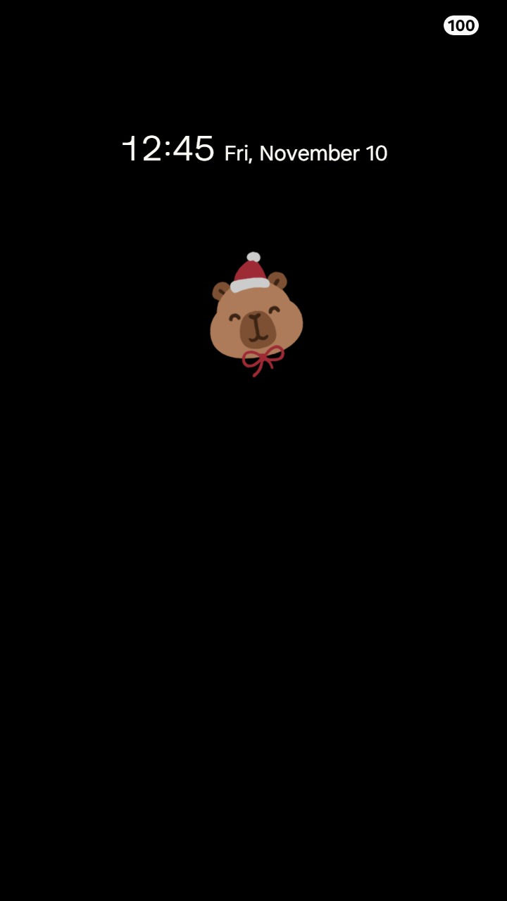 縮圖：Cute Christmas Capybara | Capu Life Series