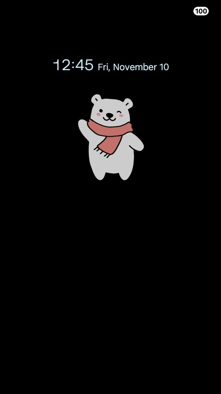 縮圖：Polar Bear And Winter Motivation Notes | Daily Motivation Series