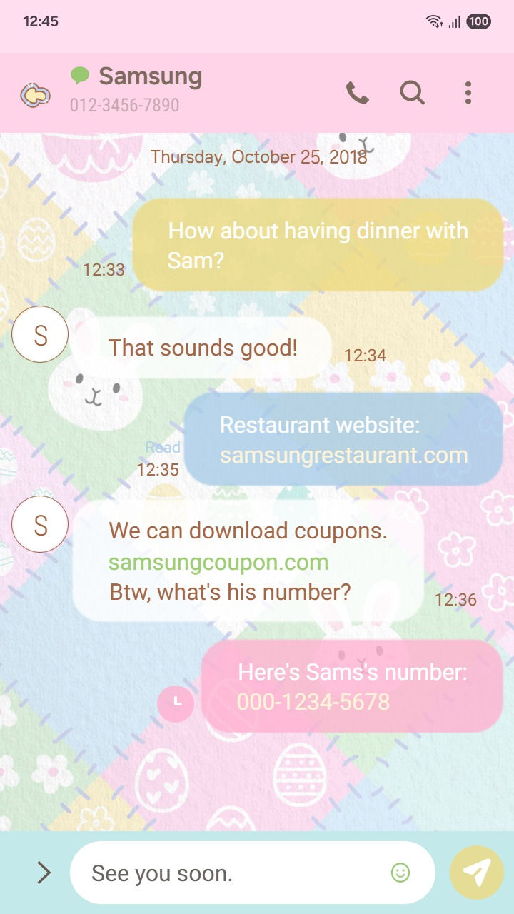 縮圖：Patchwork Of Cute Easter Patterns