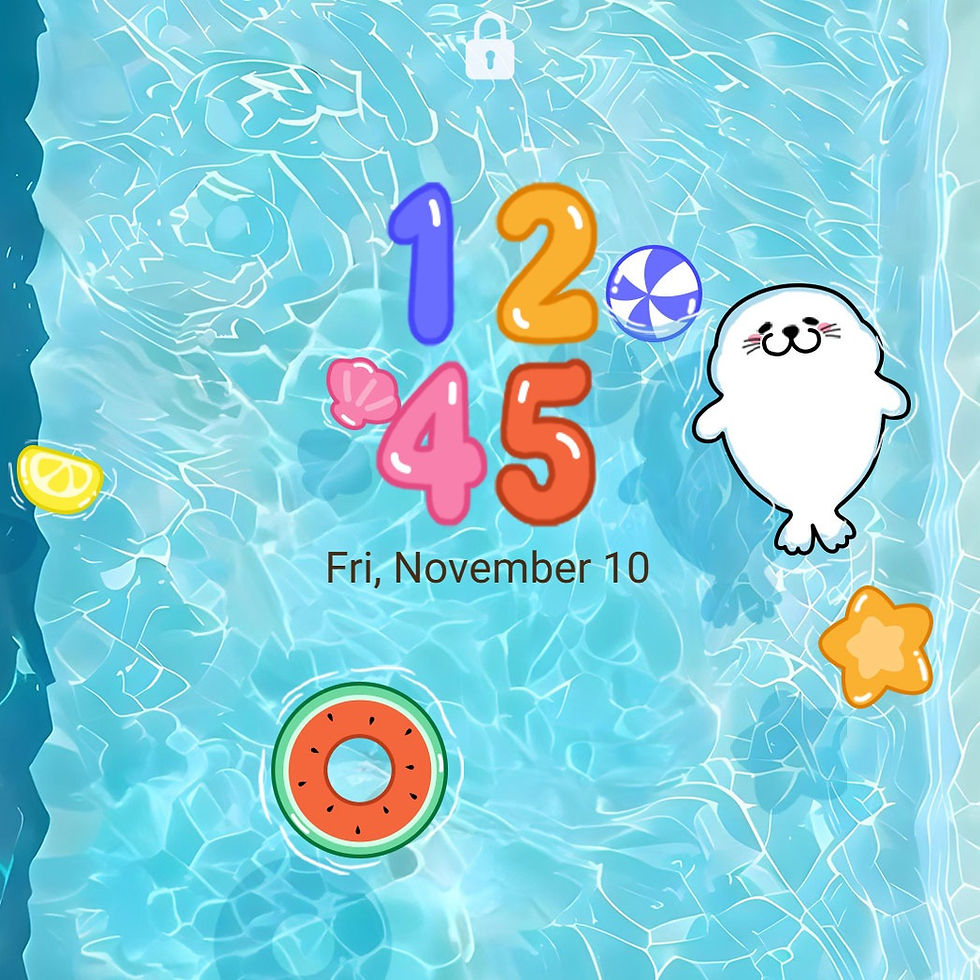 Thumbnail: Cute Seal Pool Party ♥ Happy Summertime