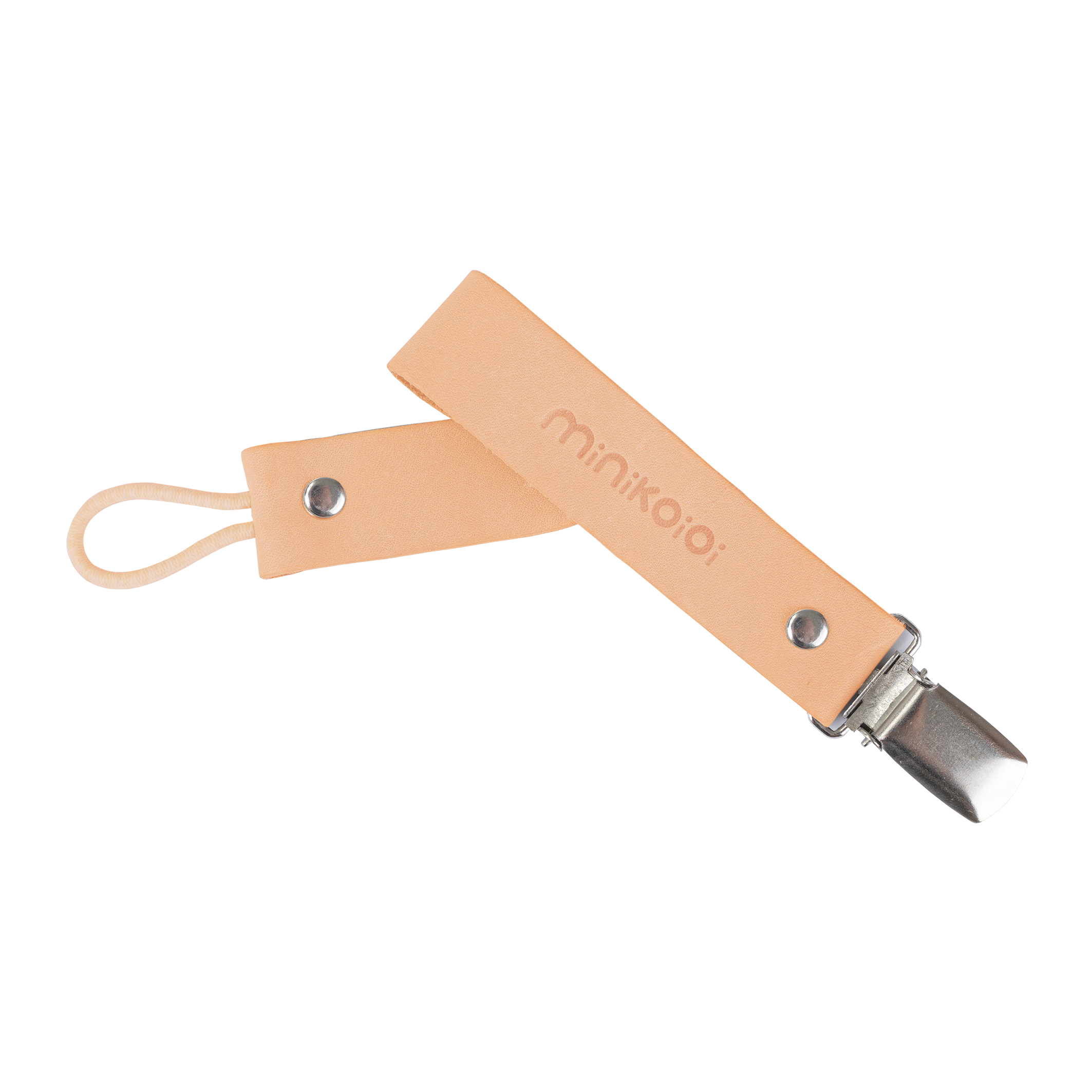 KLIPS Leather Pacifier and Teether Holder