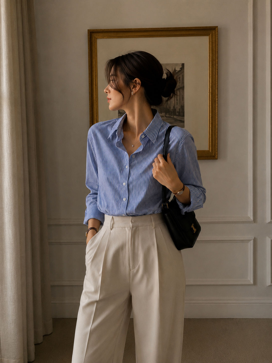Camisa Riviera Chic