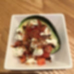 アボカドとトマトの クリームチーズ